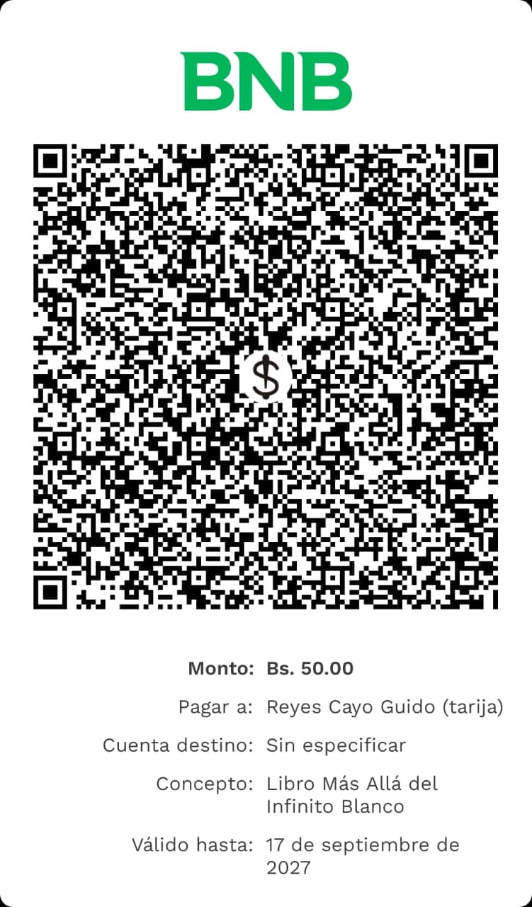 Pago del libro — BNB — Bs. 50.00